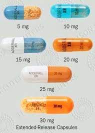 adderall dosages
